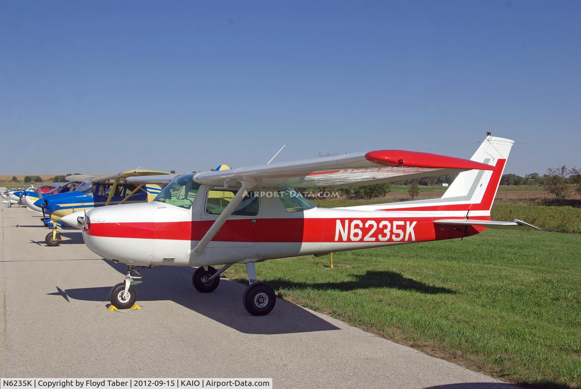 N6235K, 1975 Cessna 150M C/N 15077602, Fly Iowa 2012 Attendee