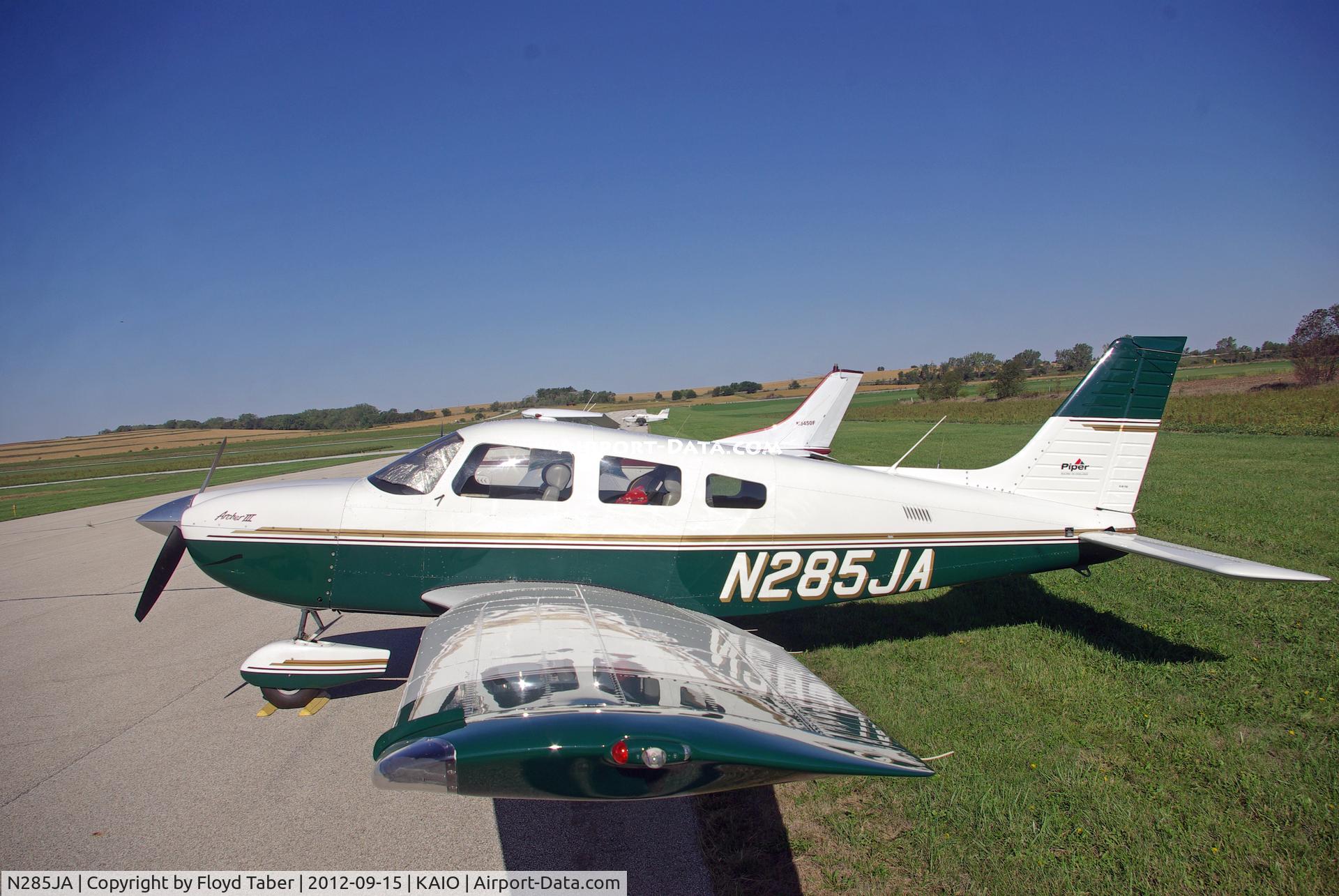 N285JA, 1997 Piper PA-28-181 C/N 2843105, Fly Iowa 2012 Attendee