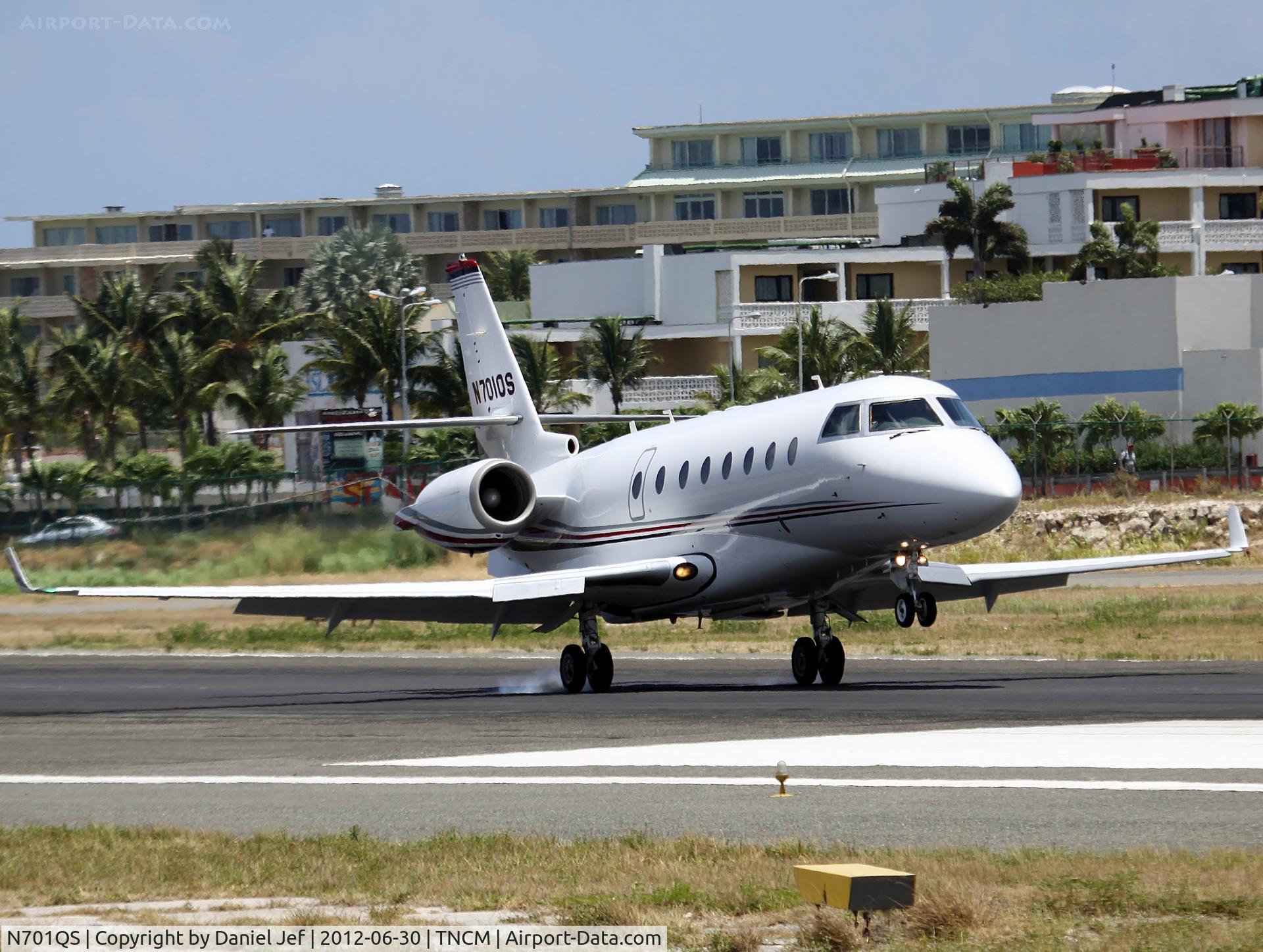 N701QS, 2006 Israel Aircraft Industries Gulfstream 200 C/N 141, N701QS