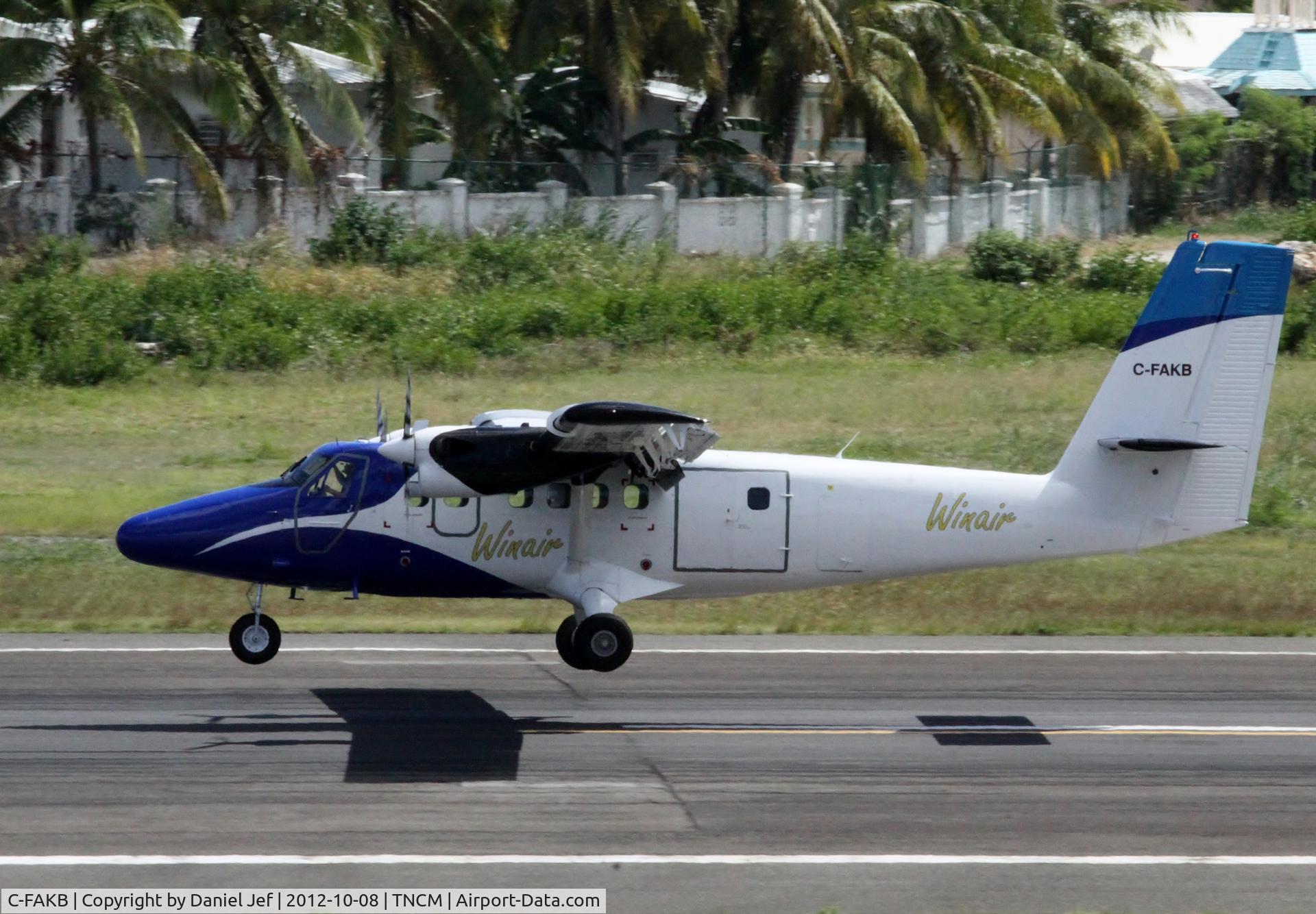 C-FAKB, 1977 De Havilland Canada DHC-6-300 Twin Otter C/N 533, C-FAKB