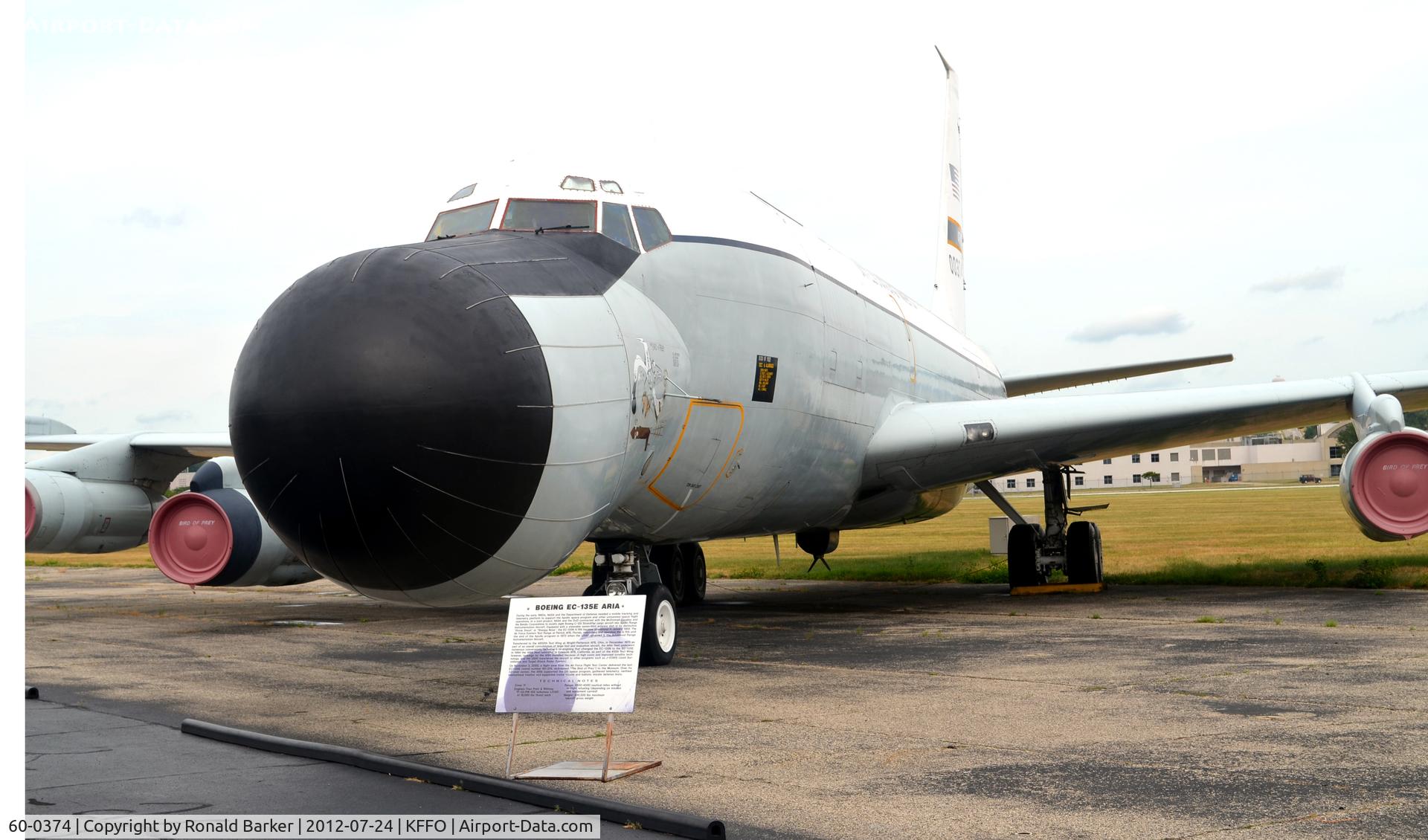 60-0374, 1960 Boeing EC-135N-BN Stratolifter C/N 18149, AF Museum