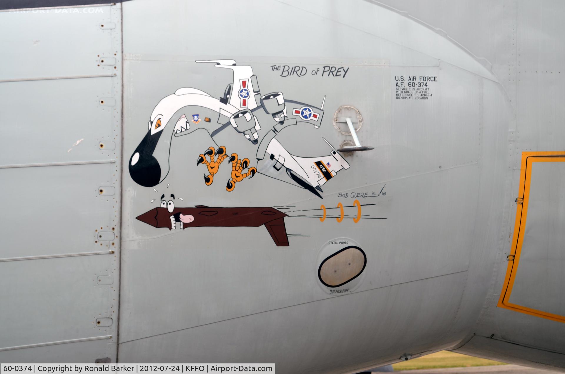 60-0374, 1960 Boeing EC-135N-BN Stratolifter C/N 18149, AF Museum