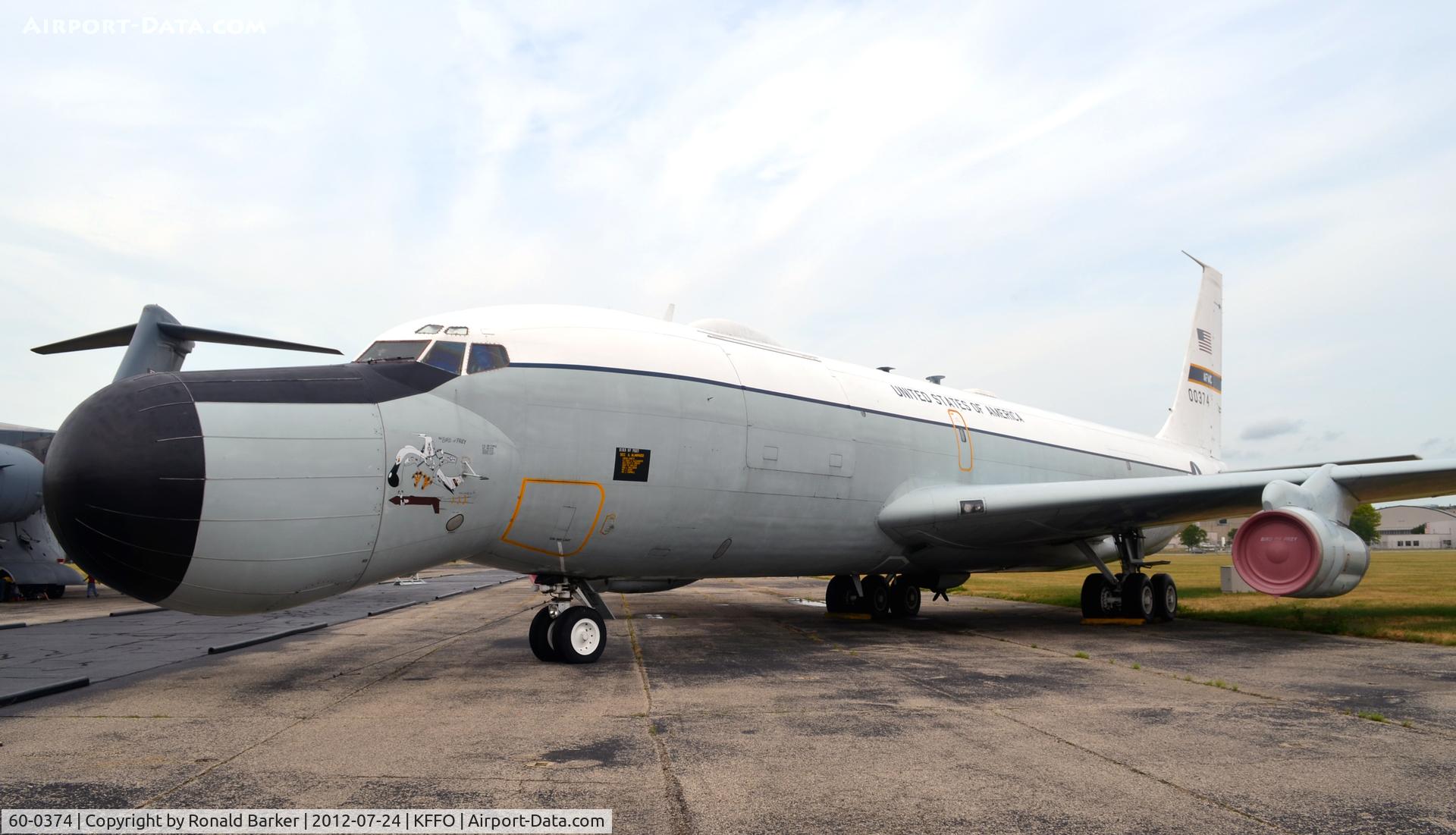 60-0374, 1960 Boeing EC-135N-BN Stratolifter C/N 18149, AF Museum