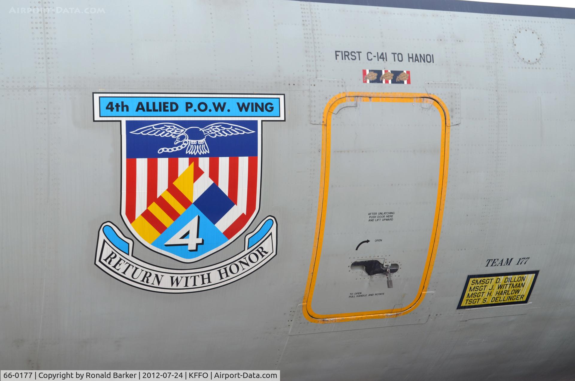 66-0177, 1966 Lockheed C-141C-LM Starlifter C/N 300-6203, AF Museum - The Hanoi Taxi