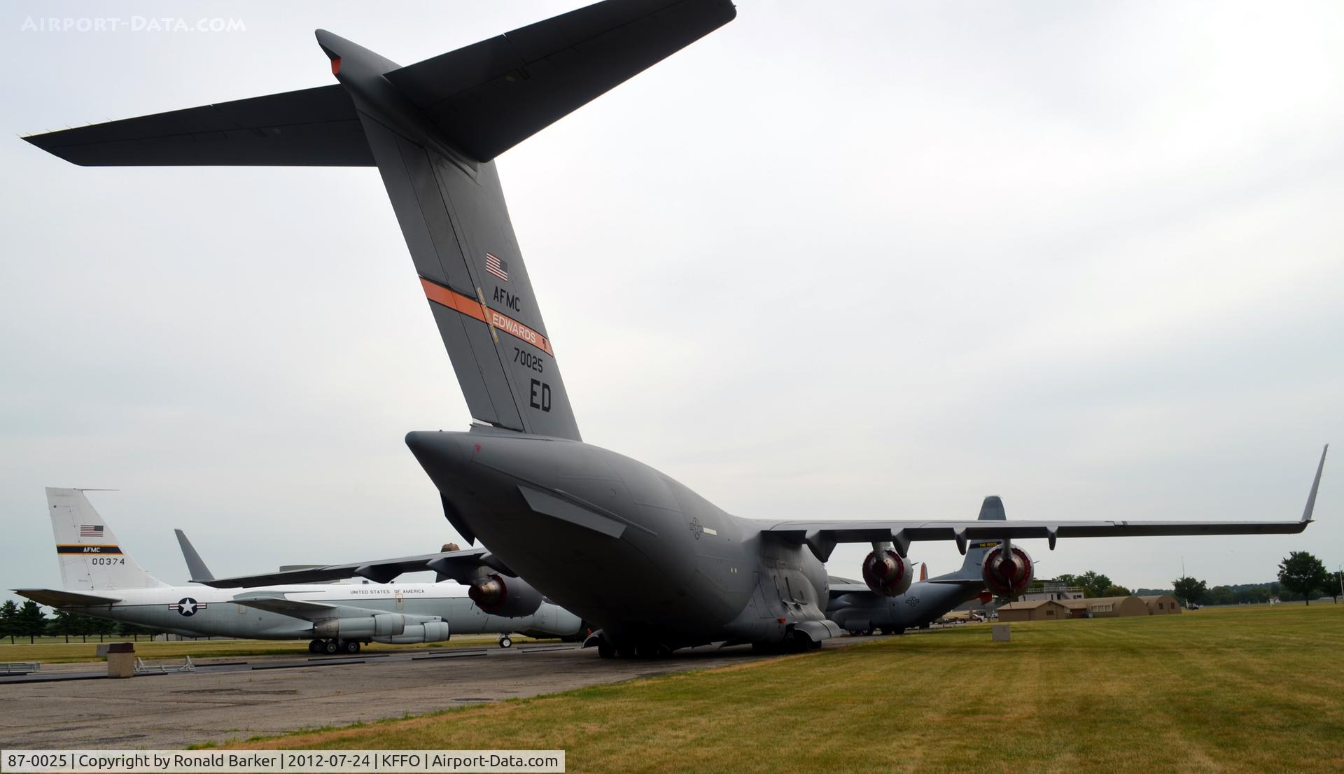 87-0025, 1987 McDonnell Douglas C-17A Globemaster III C/N F-001/T-1, AF Museum