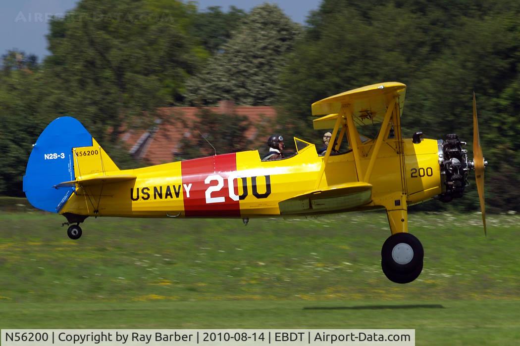 N56200, 1943 Boeing B75N1 C/N 75-7813, Boeing N2S-3 Stearman Kaydet [75-7813] Schaffen-Diest~OO 14/08/2010