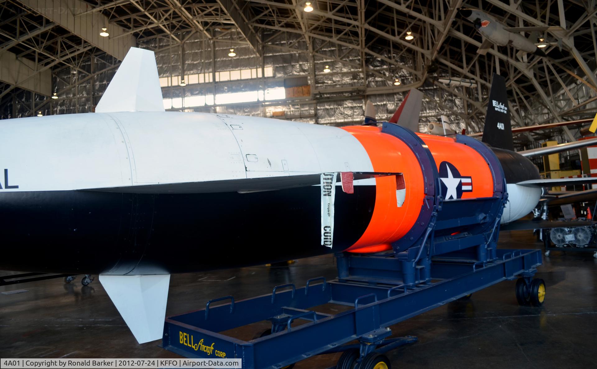 4A01, Bell XGAM-63 Rascal C/N Not found 4A01, AF Museum