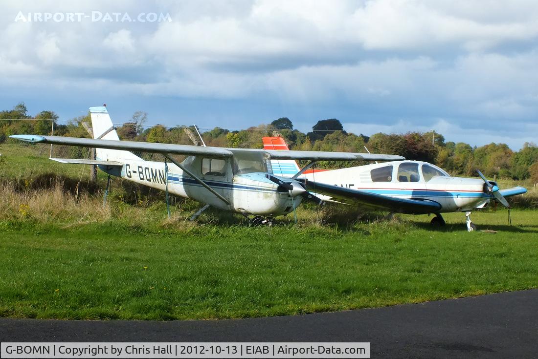 G-BOMN, 1966 Cessna 150F C/N 150-63089, alongside F-GAIF at Abbeyshrule Airport, Ireland