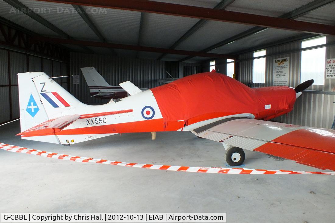 G-CBBL, 1973 Scottish Aviation Bulldog T.1 C/N BH120/243, at Abbeyshrule Airport, Ireland