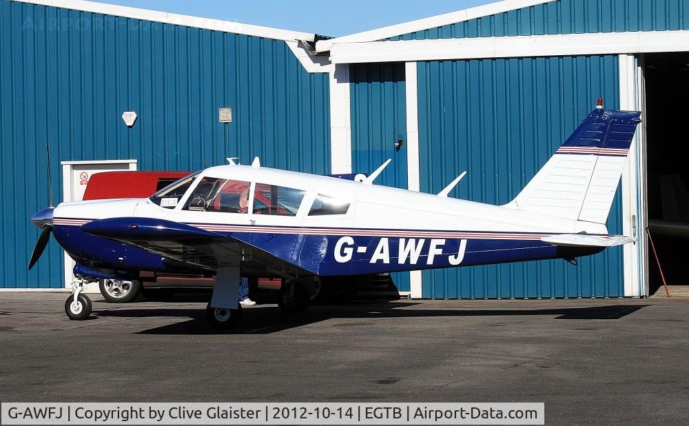 G-AWFJ, 1968 Piper PA-28R-180 Cherokee Arrow C/N 28R-30688, Originally owned to, C.S.E. Aviation Ltd in March 1968 and currently with, Bavair Ltd since September 2012.