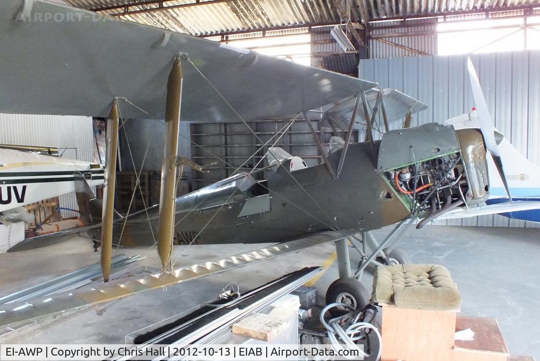 EI-AWP, 1943 De Havilland DH-82A Tiger Moth II C/N 85931, at Abbeyshrule Airport, Ireland