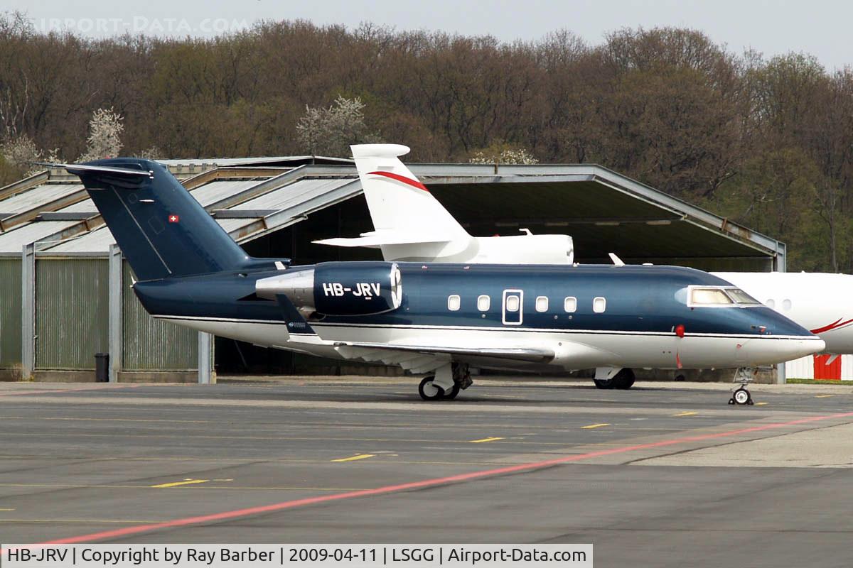 HB-JRV, 1988 Canadair Challenger 601-3A (CL-600-2B16) C/N 5035, Canadair 601-3A Challenger [5035] Geneva~HB 11/04/2009
