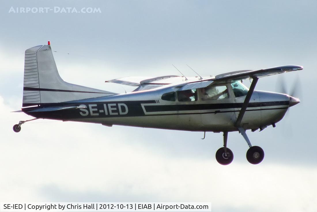 SE-IED, 1977 Cessna A185F Skywagon 185 C/N 185-03320, at Abbeyshrule Airport, Ireland