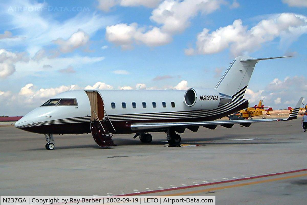 N237GA, 1999 Bombardier Challenger 604 (CL-600-2B16) C/N 5400, Canadair CL.604 Challenger [5400] Madrid-Torrejon~EC 19/09/2002