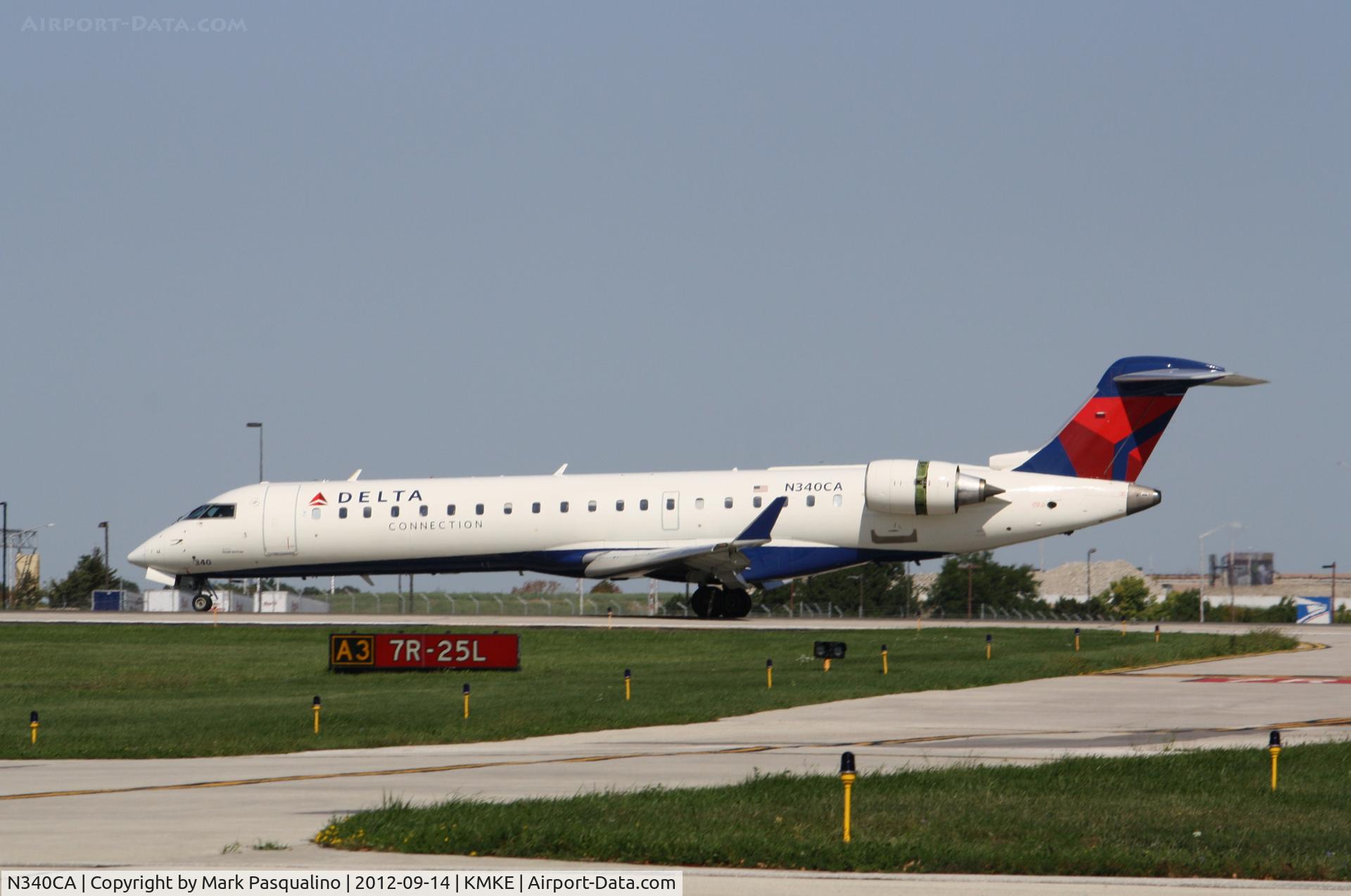 N340CA, 2002 Bombardier CRJ-701ER (CL-600-2C10) Regional Jet C/N 10062, CL-600-2C10