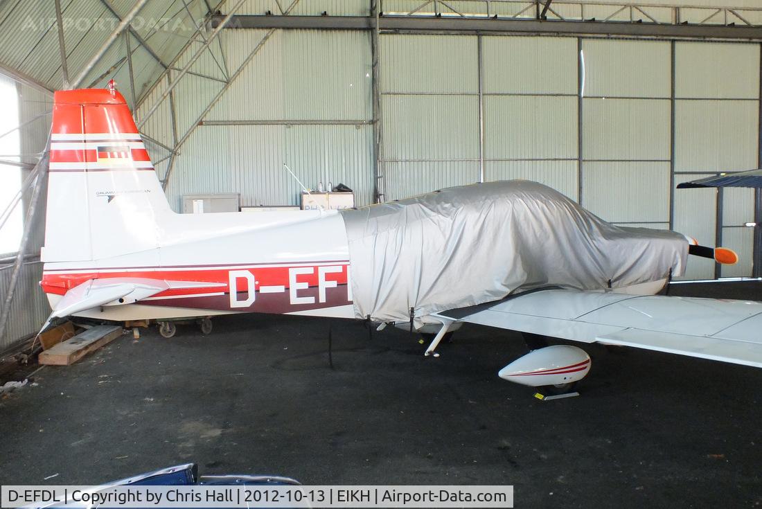 D-EFDL, 1975 Grumman American AA-5 Traveler C/N AA5-0645, at Kilrush Airfield, Ireland