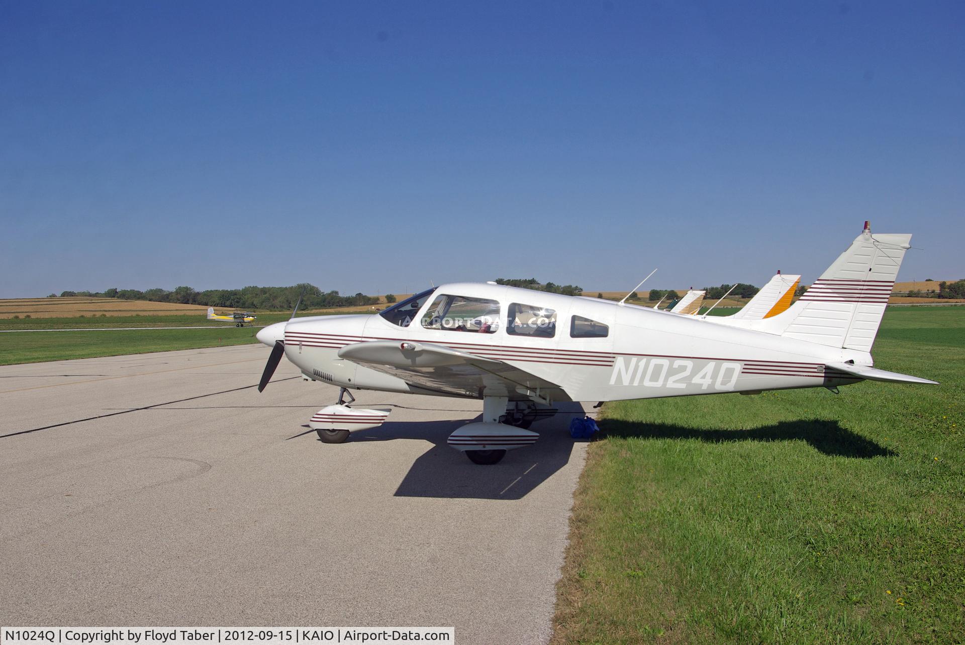N1024Q, 1977 Piper PA-28-181 C/N 28-7790370, Fly Iowa 2012 Attendee