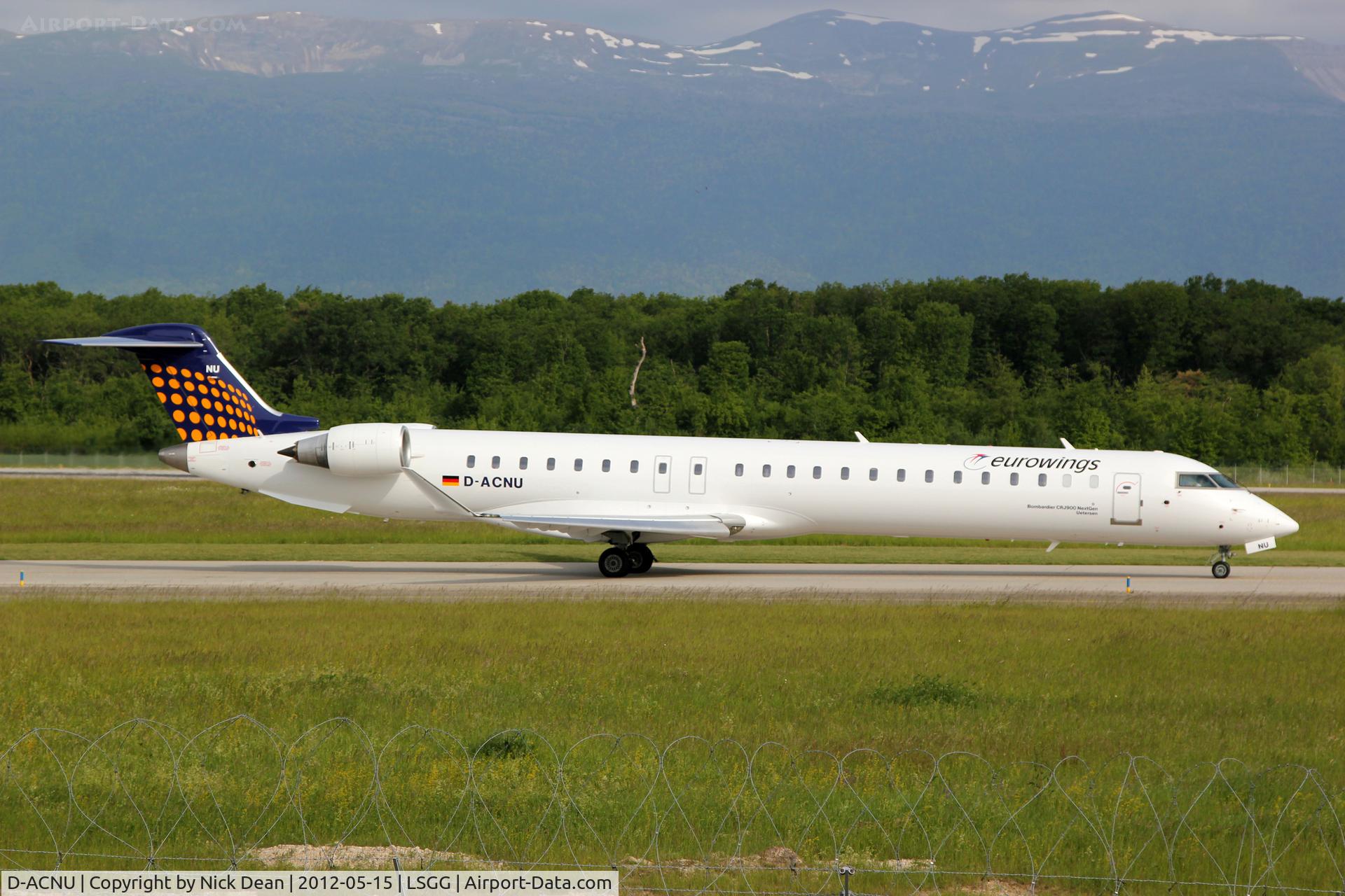D-ACNU, 2011 Bombardier CRJ-900 NG (CL-600-2D24) C/N 15265, LSGG/GVA EBACE 2012