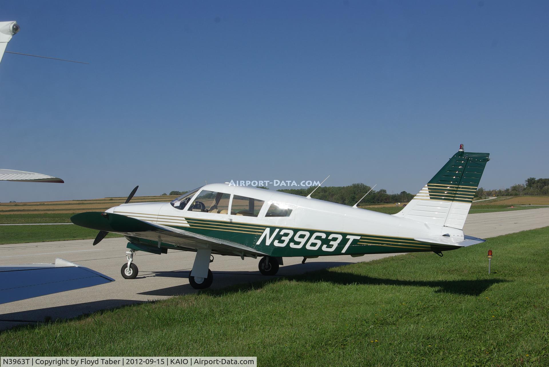 N3963T, 1967 Piper PA-28R-180 Cherokee Arrow C/N 28R-30309, Fly Iowa 2012 Attendee