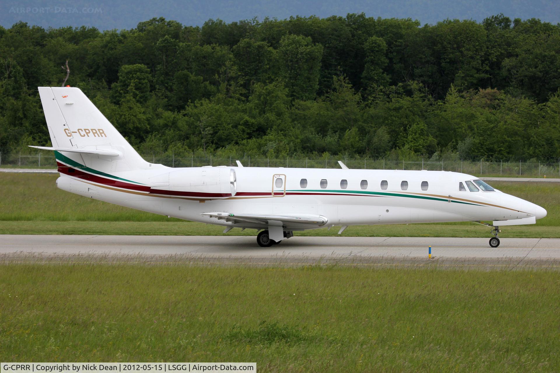 G-CPRR, 2009 Cessna 680 Citation Sovereign C/N 680-0276, LSGG/GVA EBACE 2012