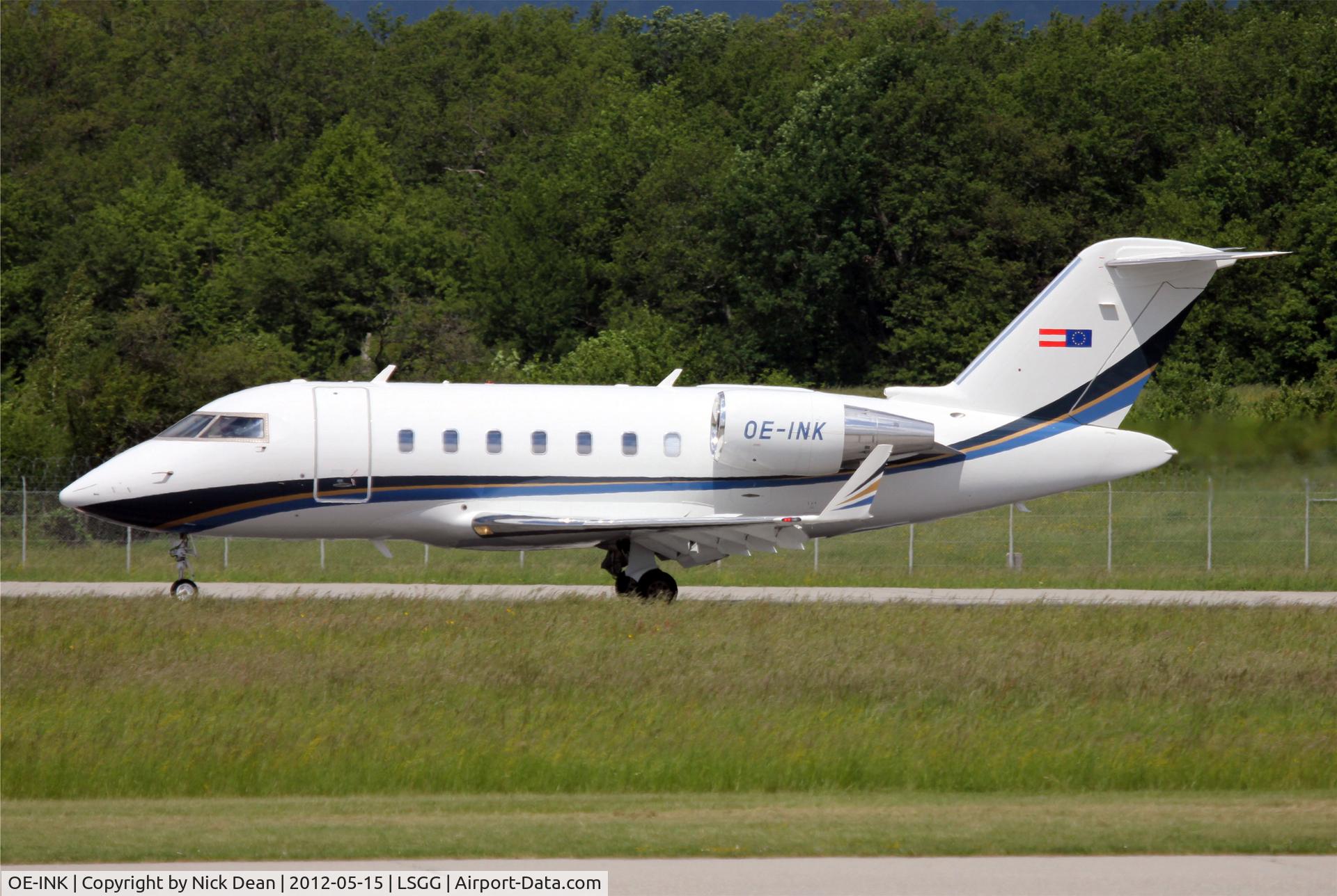 OE-INK, 2009 Bombardier Challenger 605 (CL-600-2B16) C/N 5825, LSGG/GVA EBACE 2012