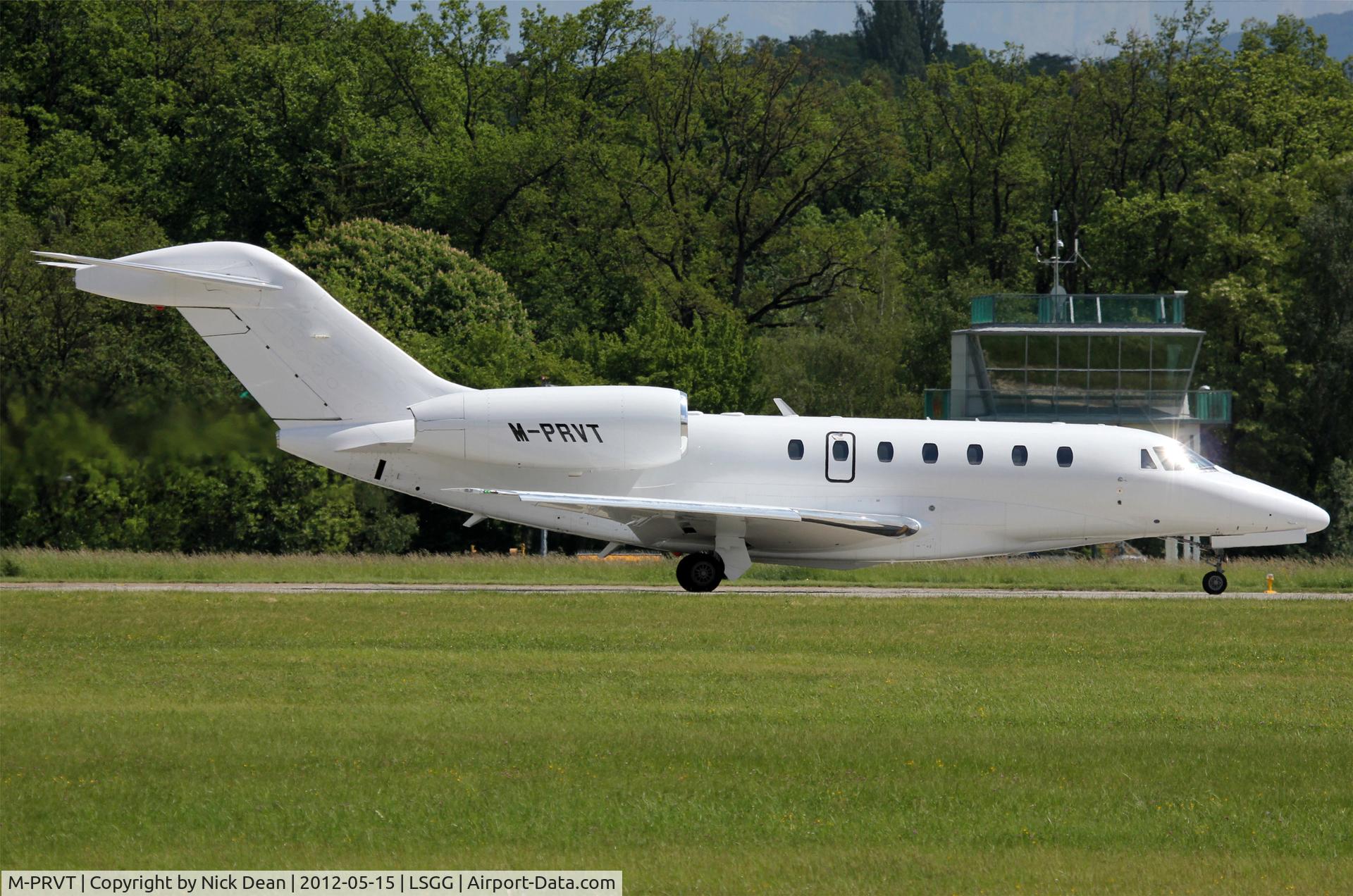 M-PRVT, 2008 Cessna 750 Citation X Citation X C/N 750-0291, LSGG/GVA EBACE 2012