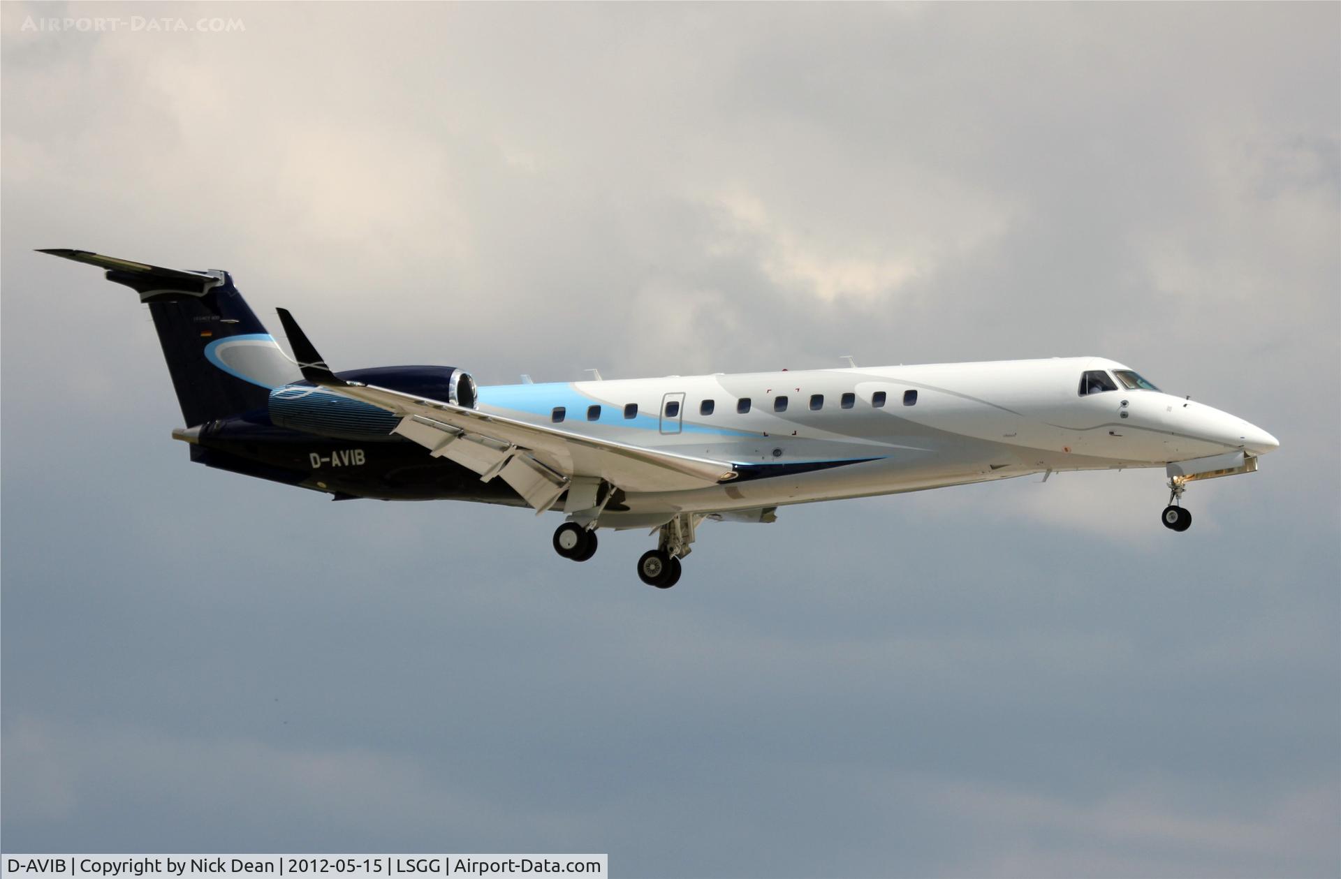 D-AVIB, 2009 Embraer EMB-135BJ Legacy C/N 14501109, LSGG/GVA EBACE 2012