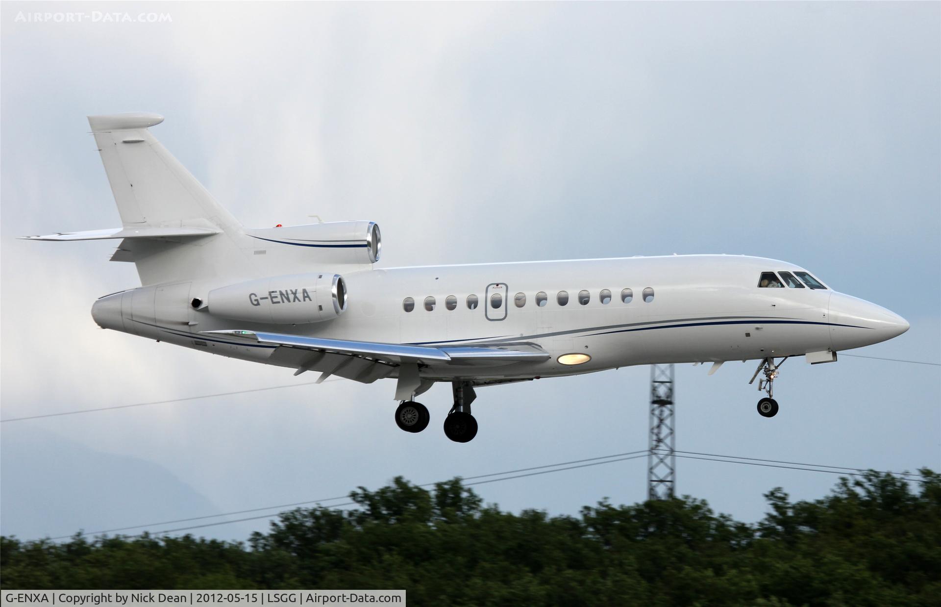 G-ENXA, 2010 Dassault Falcon 900EX C/N 219, LSGG/GVA EBACE 2012