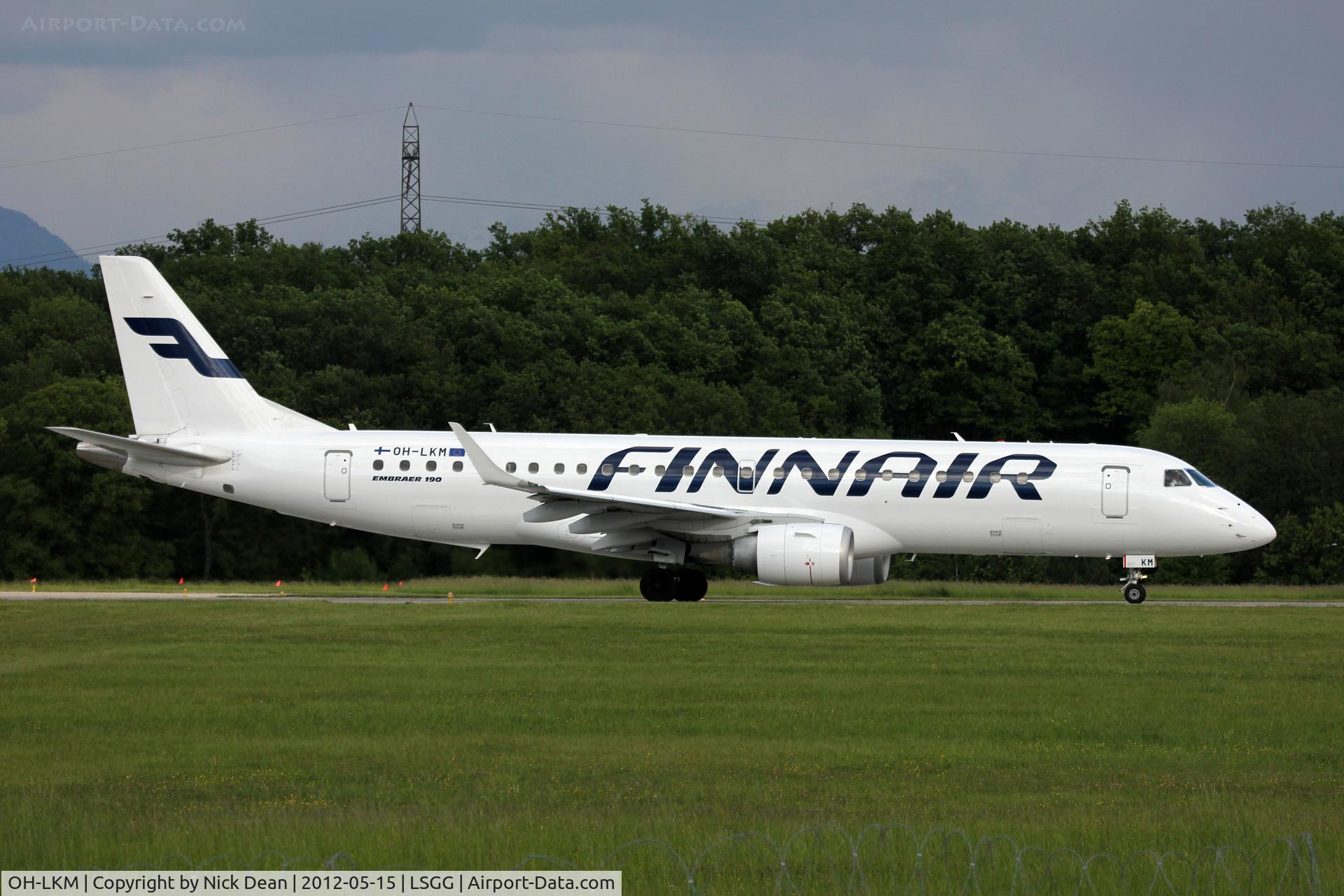 OH-LKM, 2008 Embraer 190LR (ERJ-190-100LR) C/N 19000160, LSGG/GVA EBACE 2012