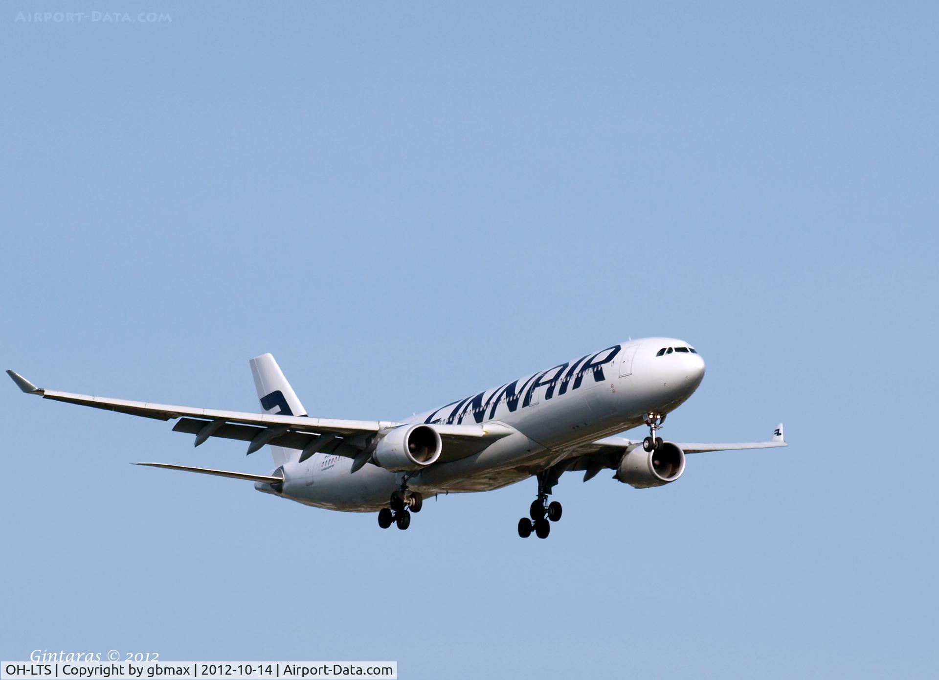 OH-LTS, 2009 Airbus A330-302X C/N 1078, Landing @ JFK