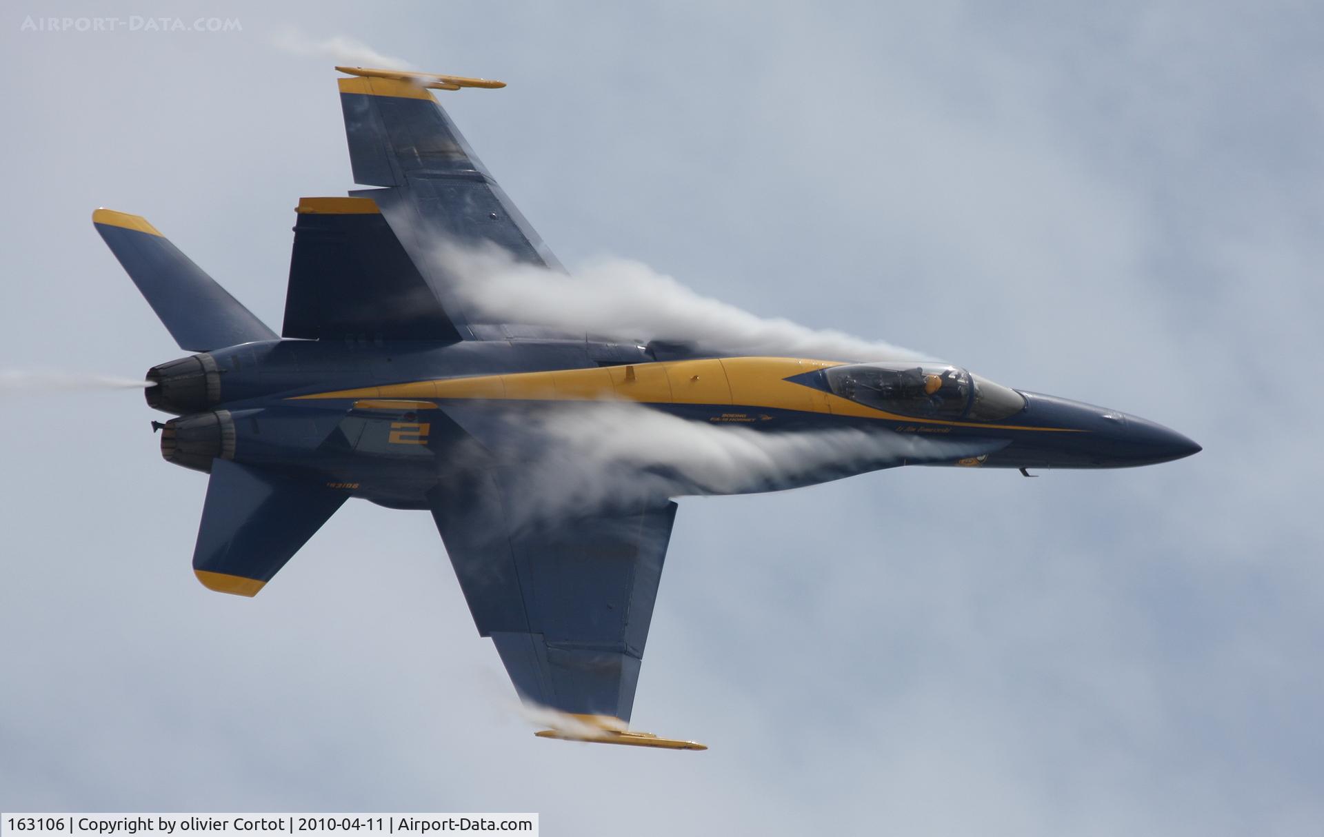 163106, McDonnell Douglas F/A-18A Hornet C/N 0495, Key West airshow 2010