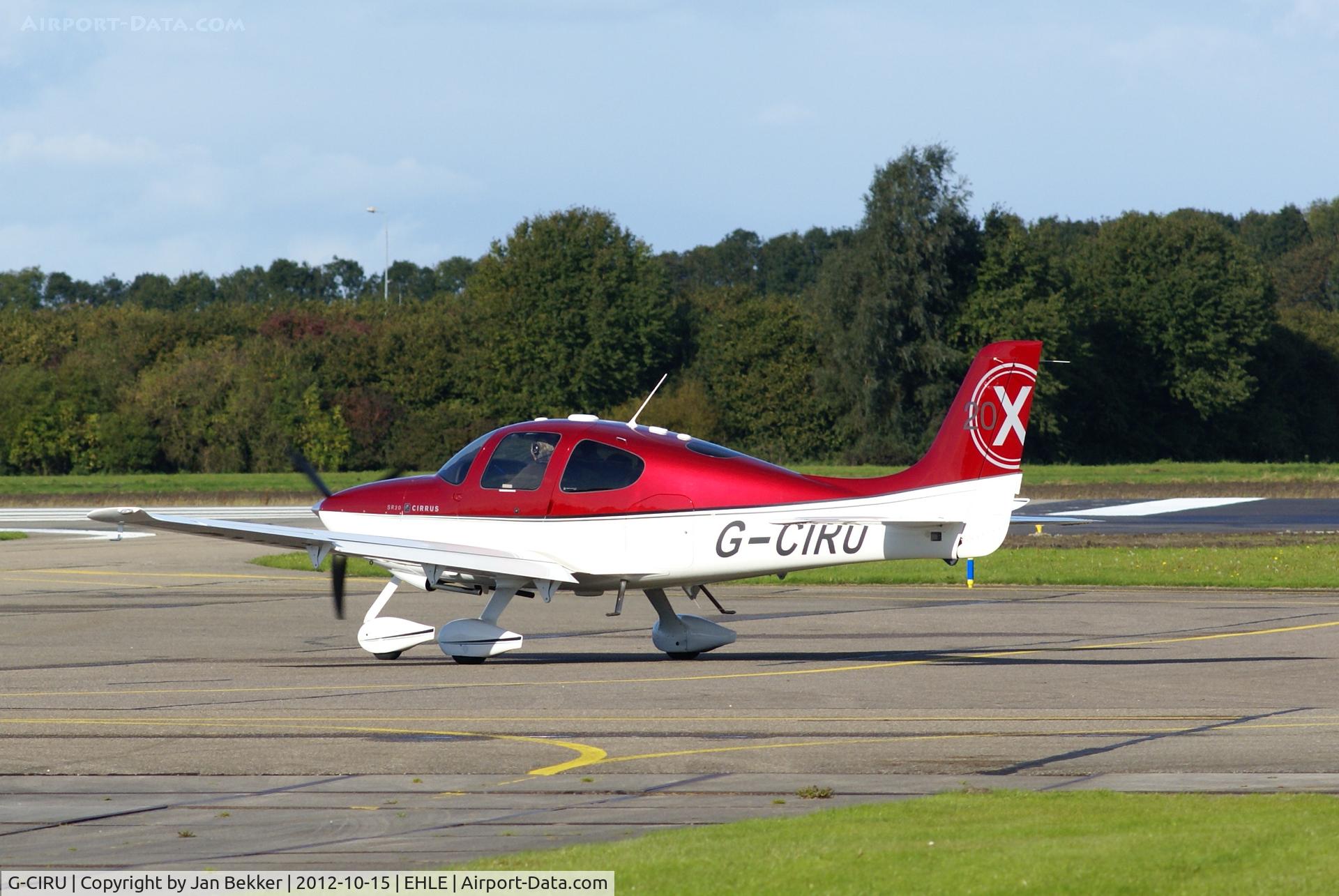 G-CIRU, 2009 Cirrus SR20 C/N 2023, Airport Lelystad
