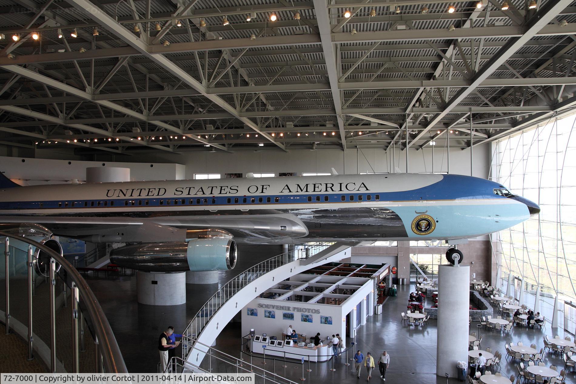 72-7000, 1972 Boeing VC-137C C/N 20630, you can visit the aircraft there