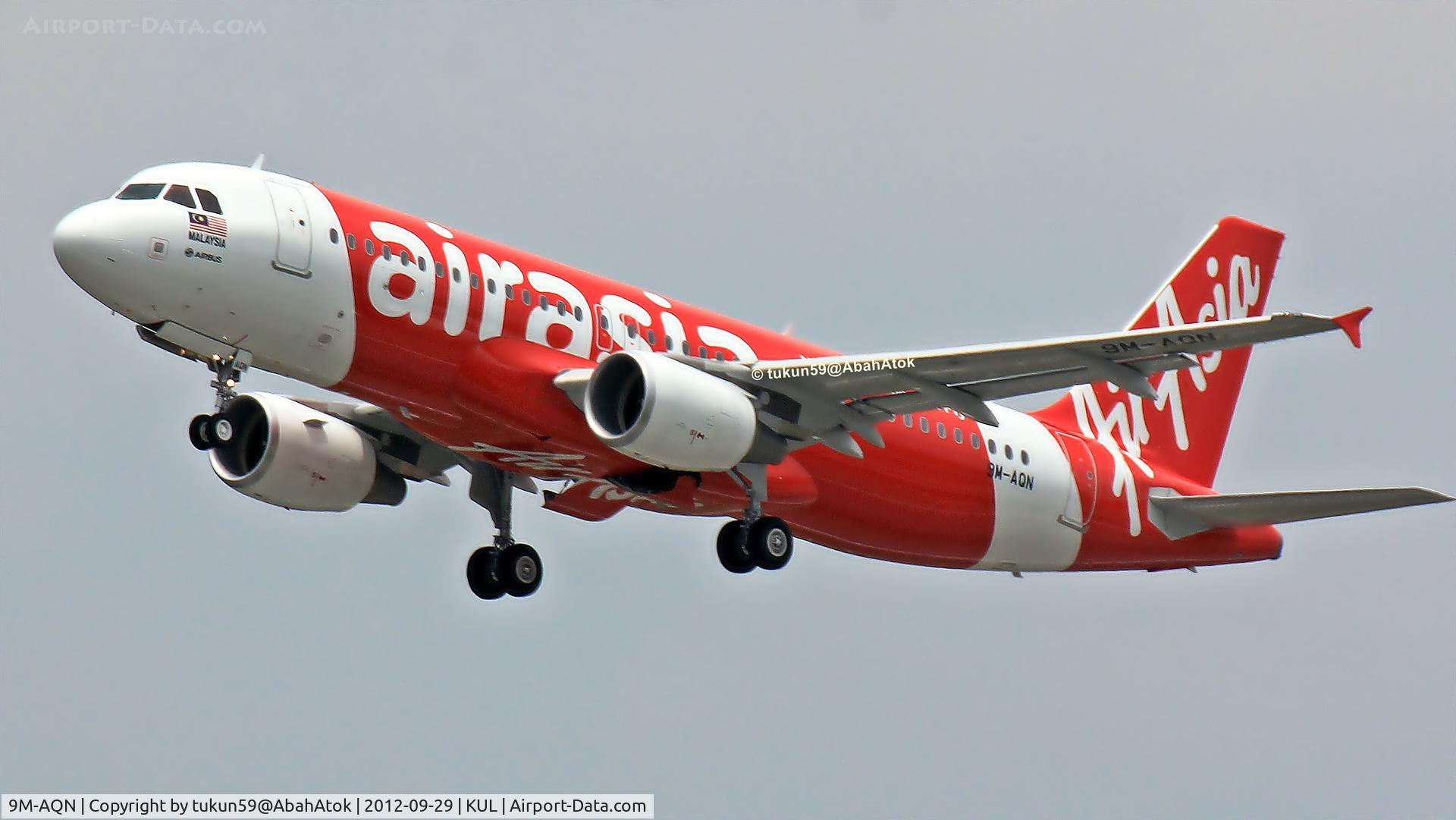 9M-AQN, 2012 Airbus A320-216 C/N 5272, AirAsia