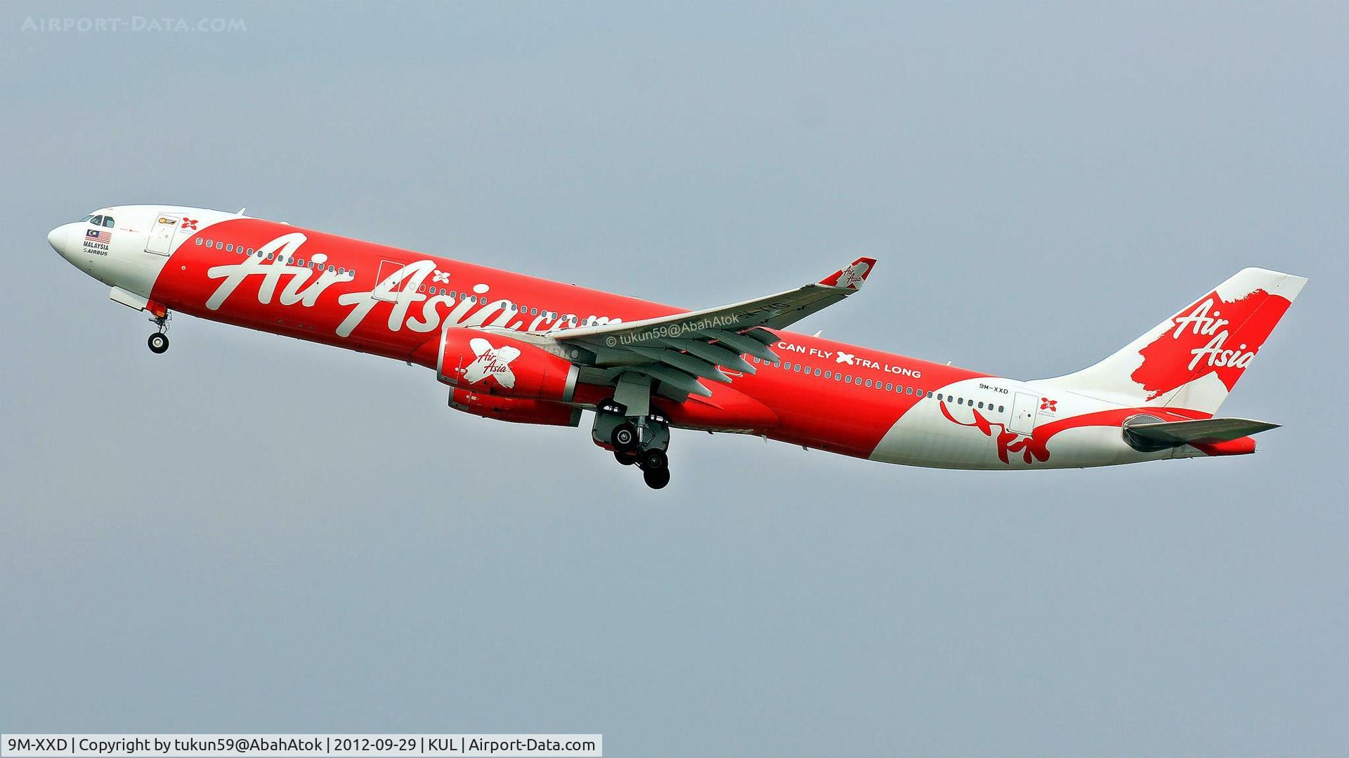 9M-XXD, 2009 Airbus A330-343X C/N 1066, AirAsia X