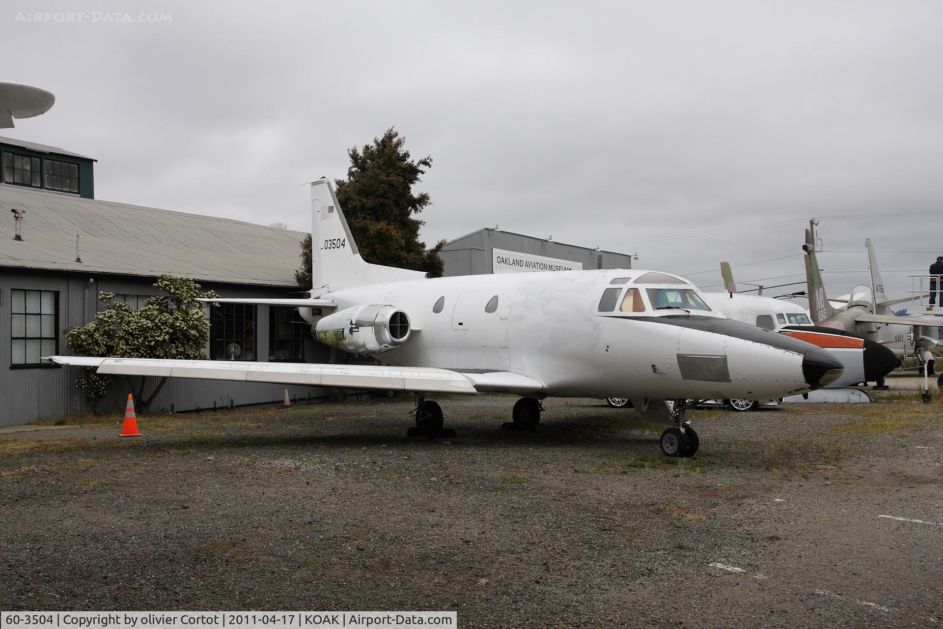 60-3504, 1960 North American CT-39A Sabreliner C/N 265-32, now part of the Oakland museum