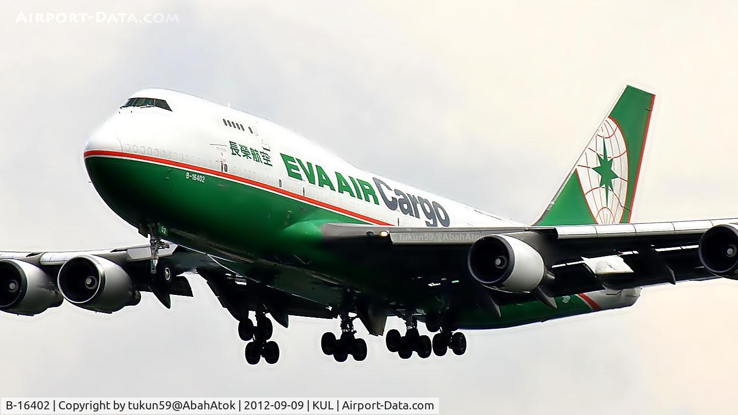 B-16402, 1992 Boeing 747-45E C/N 27063, EVA Airways Cargo