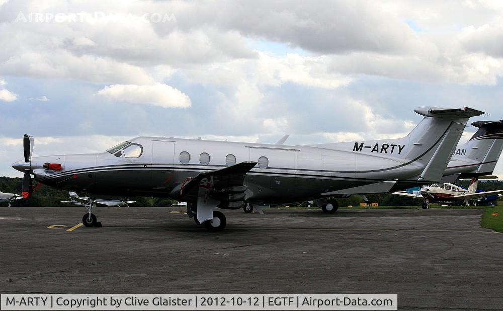 M-ARTY, 2009 Pilatus PC-12/47E C/N 1114, Ex: HB-FQN(11) > M-ARTY - Originally owned to and currently with, Crestron (UK) Ltd in March 2009.