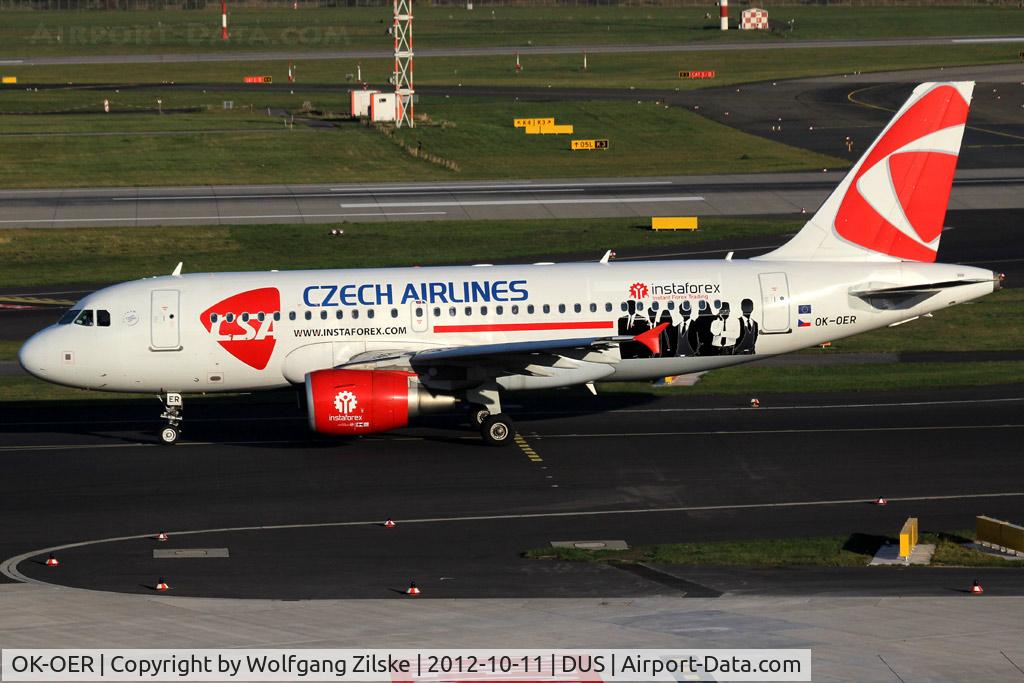 OK-OER, 2009 Airbus A319-112 C/N 3892, visitor