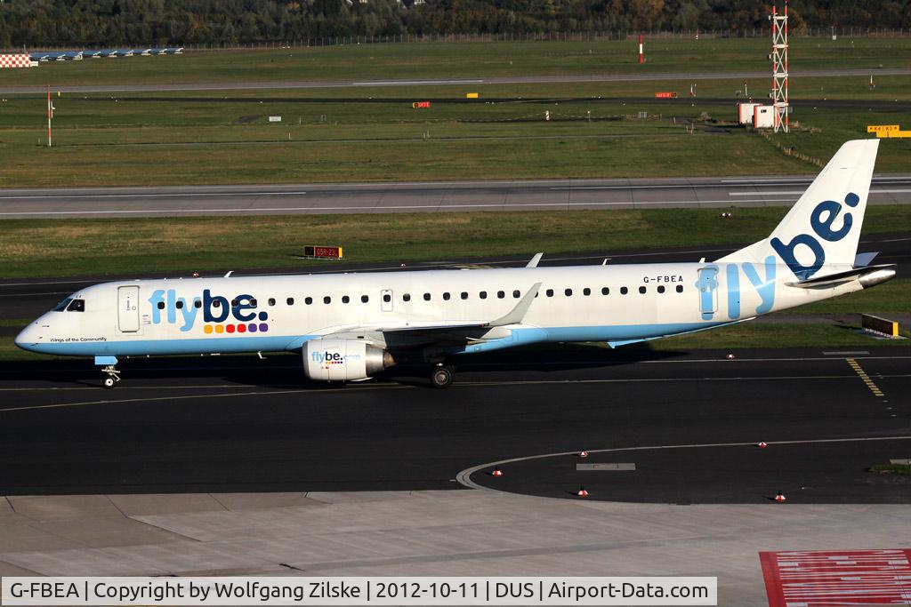 G-FBEA, 2006 Embraer 195LR (ERJ-190-200LR) C/N 19000029, visitor