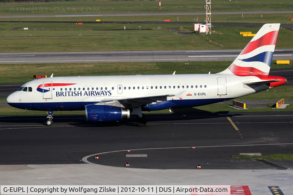 G-EUPL, 2000 Airbus A319-131 C/N 1239, visitor