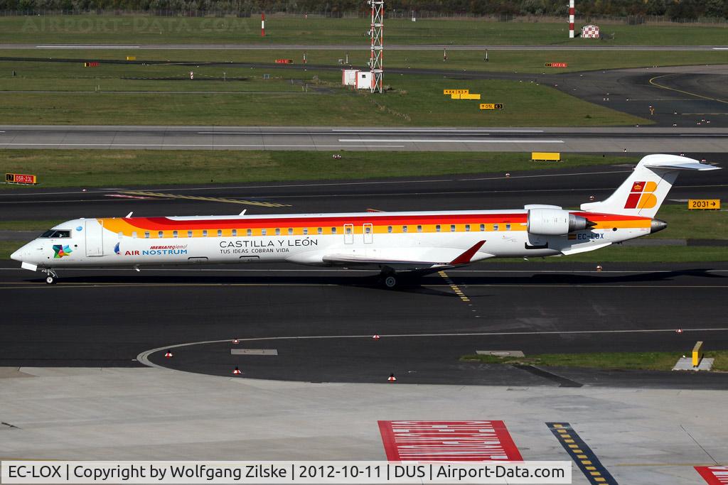 EC-LOX, 2011 Bombardier CRJ-1000ER NG (CL-600-2E25) C/N 19020, visitor
