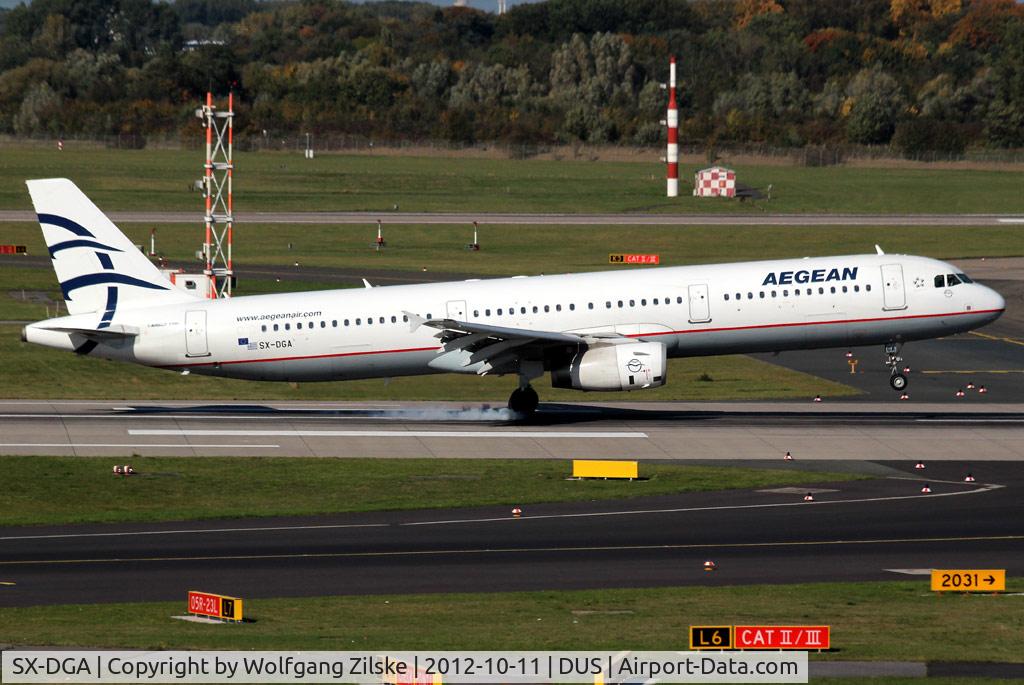 SX-DGA, 2009 Airbus A321-231 C/N 3878, visitor