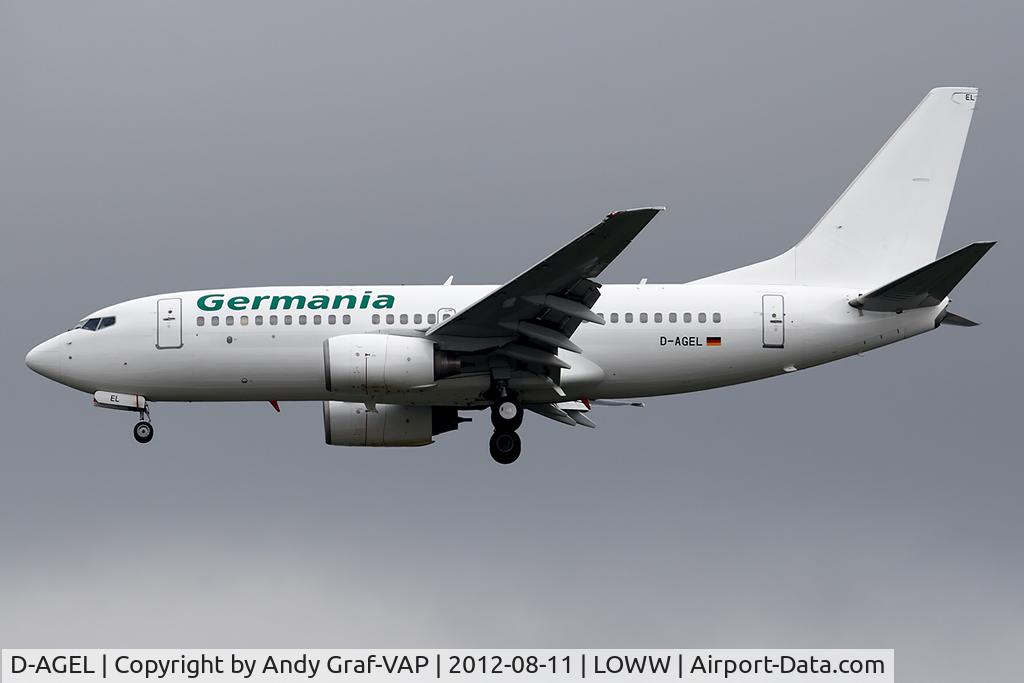 D-AGEL, 1997 Boeing 737-75B C/N 28110, Germania 737-700