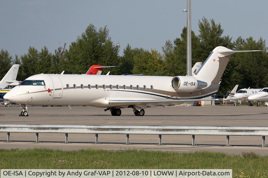 OE-ISA, 2007 Bombardier Challenger 850 (CL-600-2B19) C/N 8043, CRJ850
