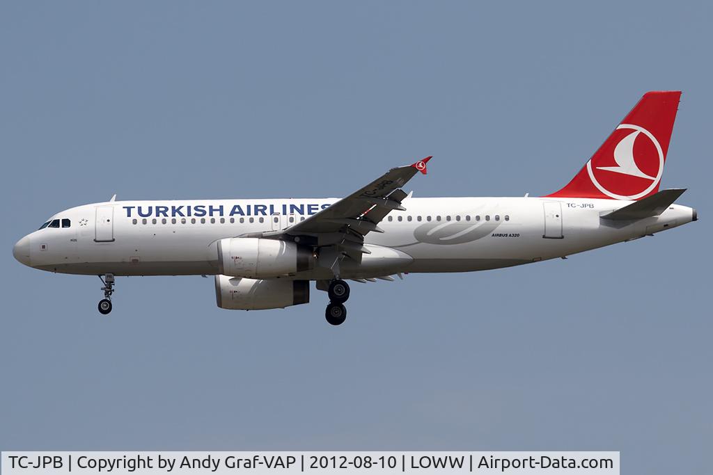 TC-JPB, 2005 Airbus A320-232 C/N 2626, Turkish Airlines A320