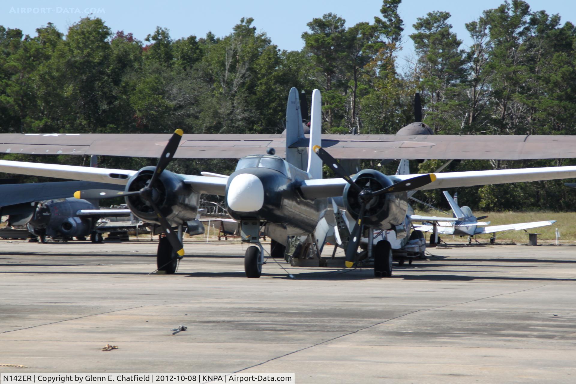 N142ER, Douglas A-26B Invader C/N 6928, At the Naval Aviation Museum