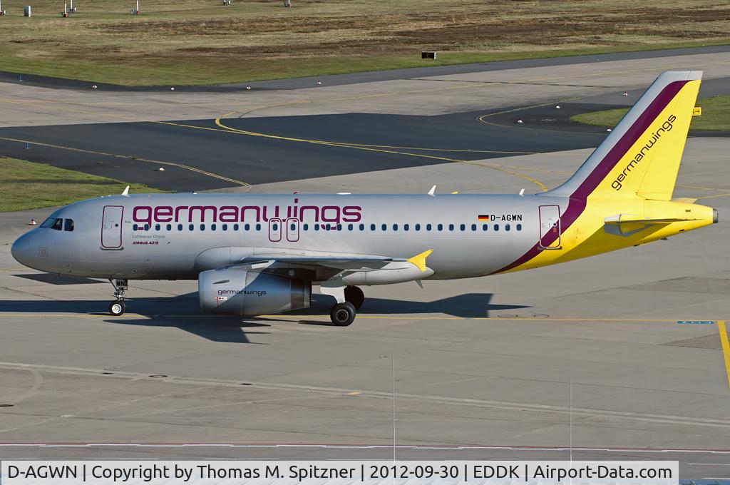 D-AGWN, 2009 Airbus A319-132 C/N 3841, Germanwings D-AGWN