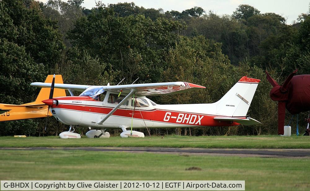 G-BHDX, 1979 Reims F172N Skyhawk C/N 1889, Originally owned to, Spooner Aviation Ltd in October 1979 and currently with GDX Ltd since December 2003.
