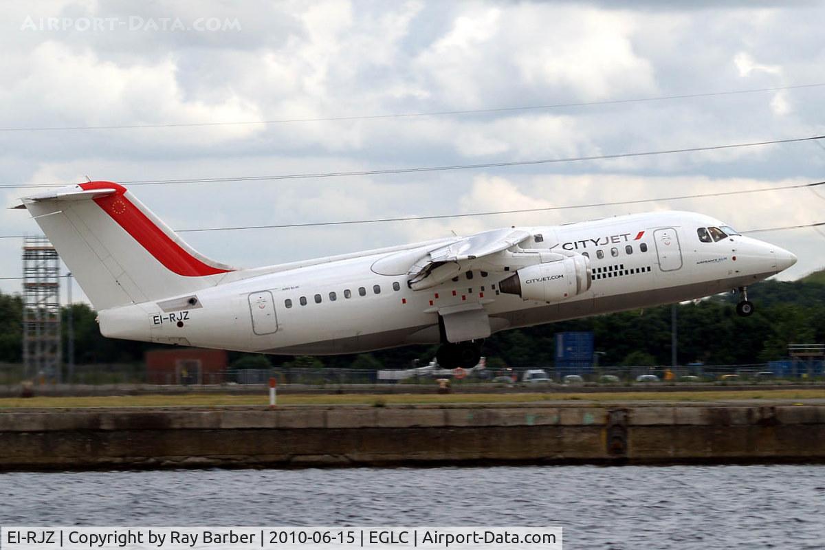 EI-RJZ, 1998 BAe Systems Avro 146-RJ85A C/N E.2326, BAe 146-RJ85 [E2326] (Cityjet) London City~G 15/06/2010